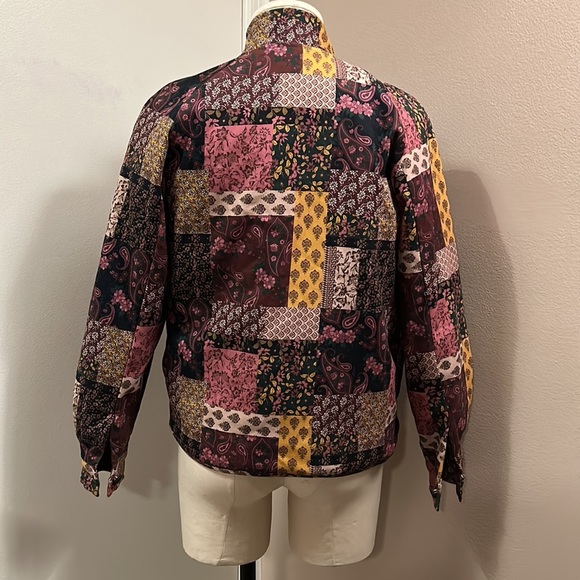 CIDER Ever Changing Patchy Quilted Jacket size XS - Picture 12 of 16